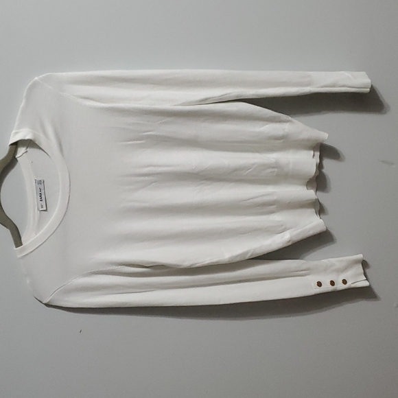 White Knit Sweater - Picture 1 of 3